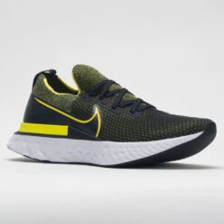 Nike React Infinity Run Flyknit Men's Black/Sonic Yellow 12 Nike React Infinity Run Flyknit Men's Black/Sonic Yellow -Urban Stride Shop 046537 5