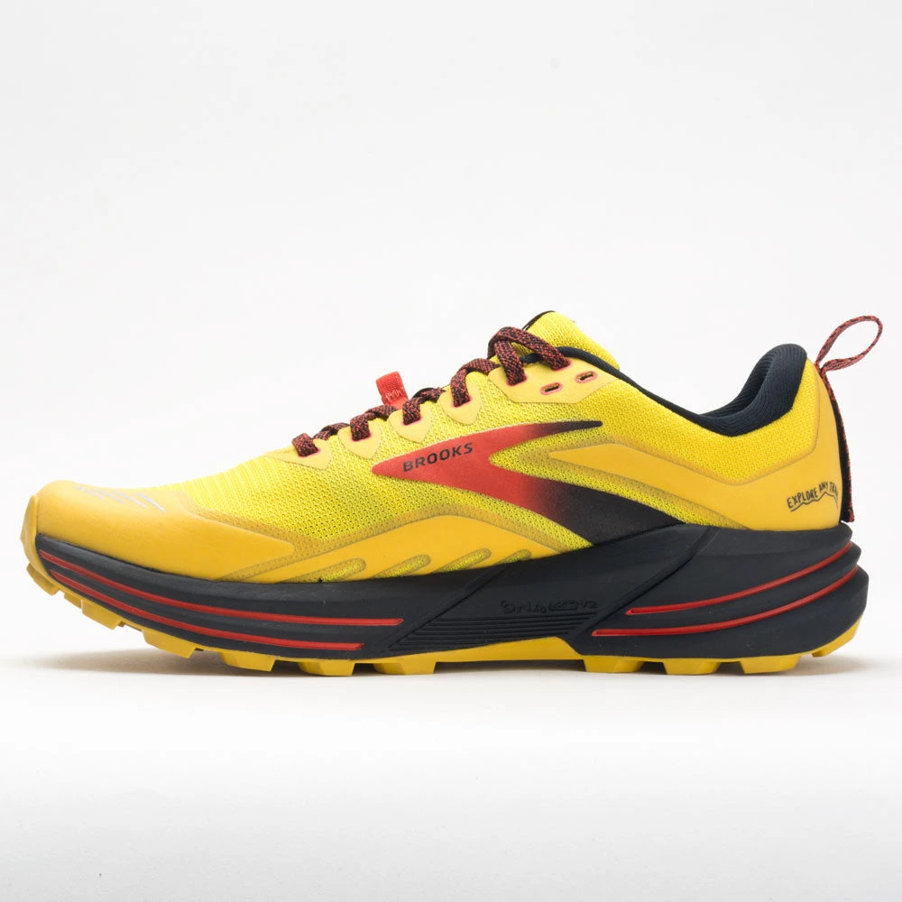 Brooks Cascadia 16 Men's Yellow/Black/Grenadine 4 Brooks Cascadia 16 Men's Yellow/Black/Grenadine - Image 2