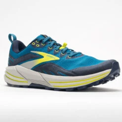 Brooks Cascadia 16 Men's Mykonos Blue/Peacoat/Lime -Urban Stride Shop 047325 5