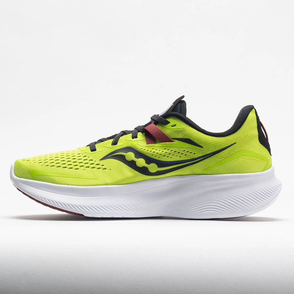 Saucony Ride 15 Men's Acid Lime/Spice 4 Saucony Ride 15 Men's Acid Lime/Spice - Image 2