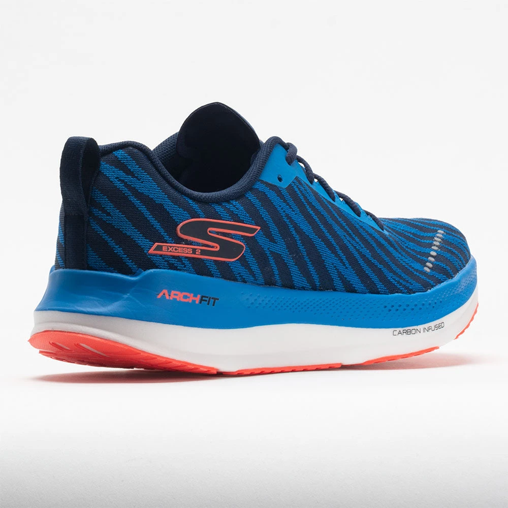 Skechers GOrun Razor Excess 2 Men's Blue/Navy 8 Skechers GOrun Razor Excess 2 Men's Blue/Navy - Image 6