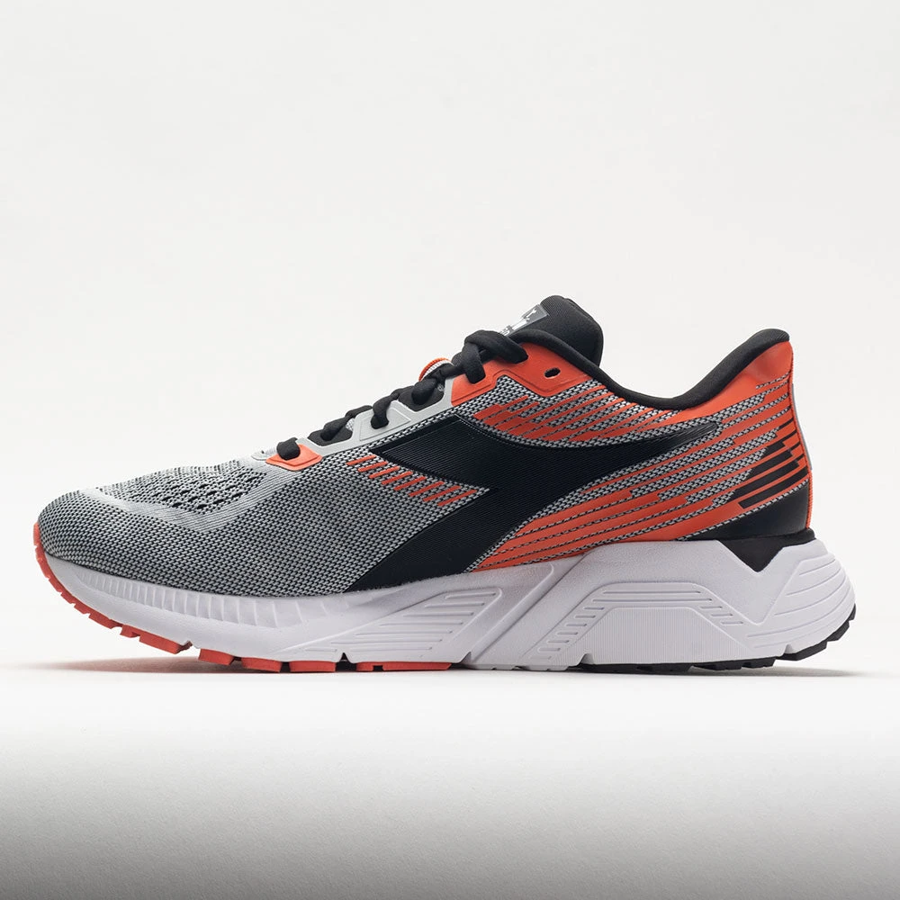 Diadora Mythos Blushield Vigore Men's Silver/Black/Mandarin 4 Diadora Mythos Blushield Vigore Men's Silver/Black/Mandarin - Image 2