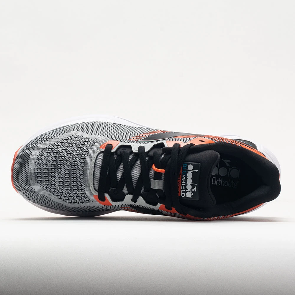 Diadora Mythos Blushield Vigore Men's Silver/Black/Mandarin 5 Diadora Mythos Blushield Vigore Men's Silver/Black/Mandarin - Image 3