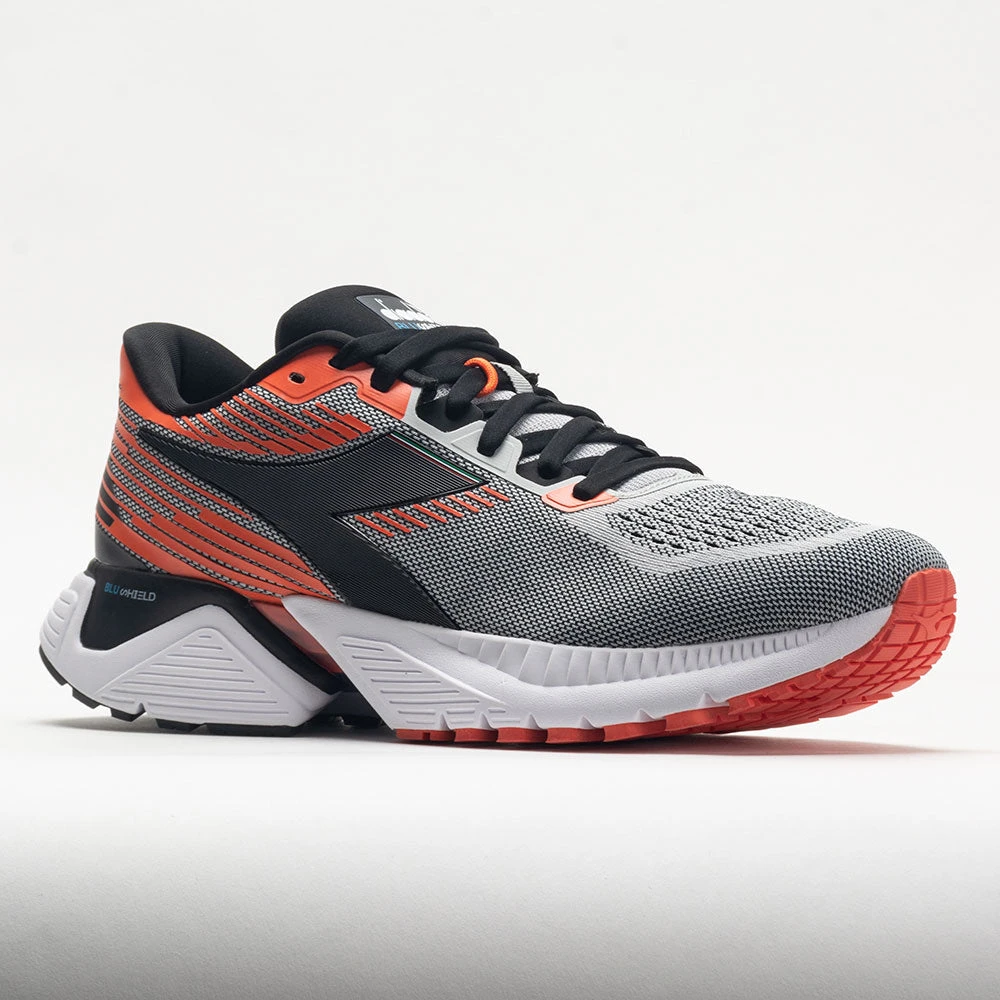 Diadora Mythos Blushield Vigore Men's Silver/Black/Mandarin 7 Diadora Mythos Blushield Vigore Men's Silver/Black/Mandarin - Image 5