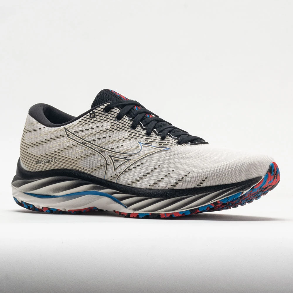 Mizuno Wave Rider 26 Mesh Men's Snow White 7 Mizuno Wave Rider 26 Mesh Men's Snow White - Image 5