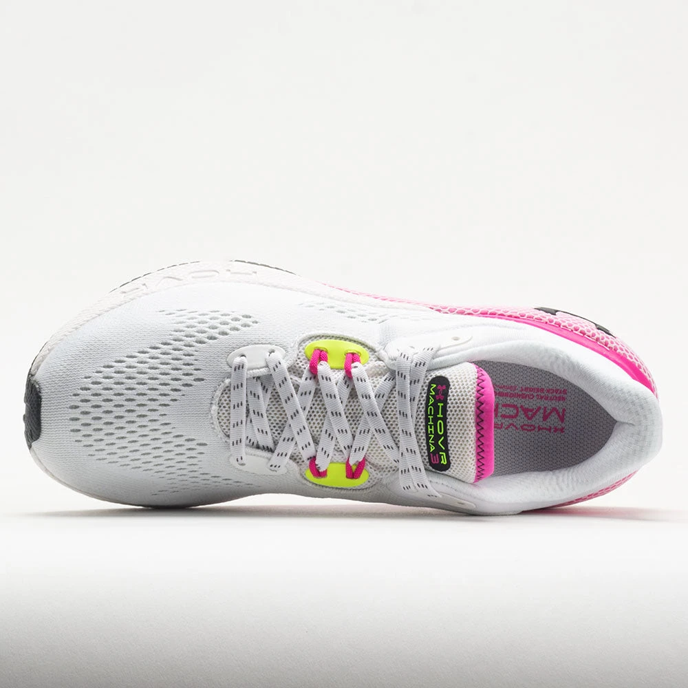Under Armour HOVR Machina 3 Women's White/Rebel Pink/Black 5 Under Armour HOVR Machina 3 Women's White/Rebel Pink/Black - Image 3