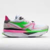 Diadora Atomo V7000 Women's White/Green Fluo/Pink Fluo -Urban Stride Shop 049498 3