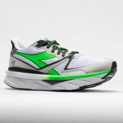 Diadora Atomo V7000 Men's White/Green Fluo/Black -Urban Stride Shop 049499 5