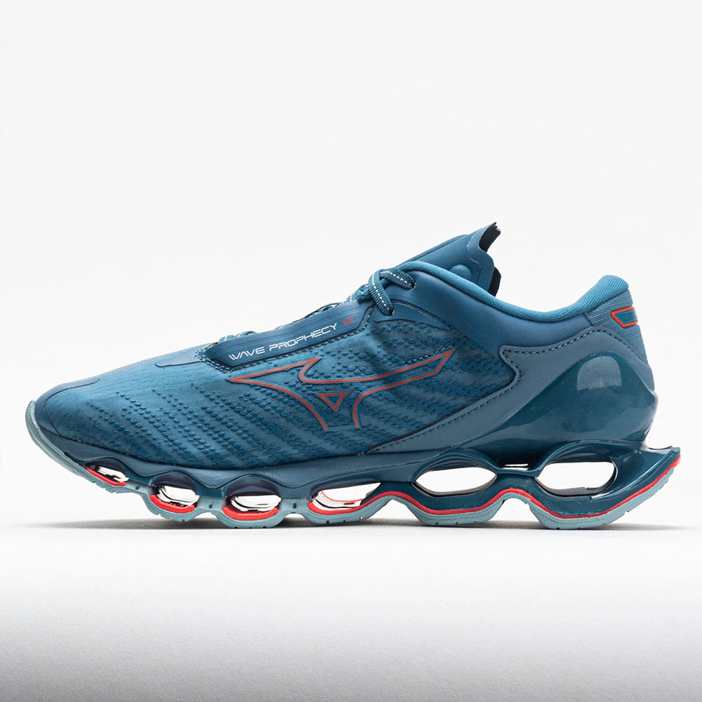 Mizuno Wave Prophecy 12 Men's Gorget Me Not/Soleil 4 Mizuno Wave Prophecy 12 Men's Gorget Me Not/Soleil - Image 2