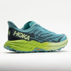HOKA Speedgoat 5 Women's Coastal Shade/Green Glow -Urban Stride Shop 049967 6