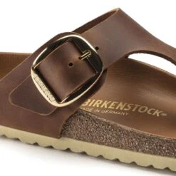 Birkenstock Gizeh Big Buckle Oiled Leather 19 Birkenstock Gizeh Big Buckle Oiled Leather -Urban Stride Shop 1018785 detail 1