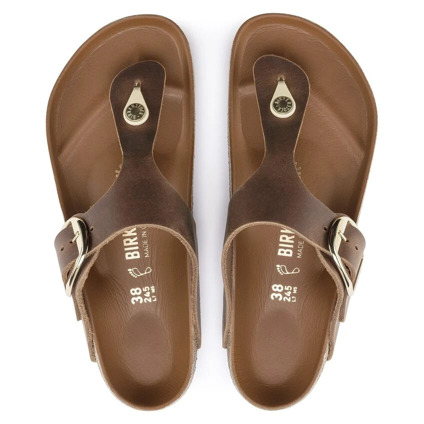 Birkenstock Gizeh Big Buckle Oiled Leather 8 Birkenstock Gizeh Big Buckle Oiled Leather - Image 6