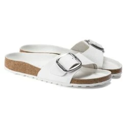 Birkenstock Madrid Big Buckle Natural Leather -Urban Stride Shop 1018866 pair