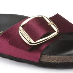 Birkenstock Madrid Big Buckle Rivet Logo Velvet 20 Birkenstock Madrid Big Buckle Rivet Logo Velvet -Urban Stride Shop 1020153 detail 1