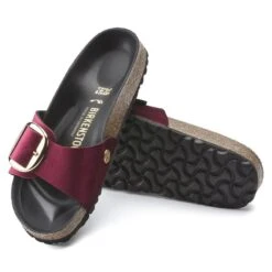 Birkenstock Madrid Big Buckle Rivet Logo Velvet 16 Birkenstock Madrid Big Buckle Rivet Logo Velvet -Urban Stride Shop 1020153 sole