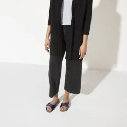 Birkenstock Madrid Big Buckle Velvet -Urban Stride Shop 1020160 f look f