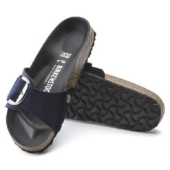 Birkenstock Madrid Big Buckle Velvet -Urban Stride Shop 1020160 sole