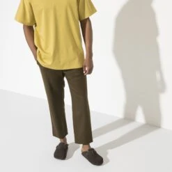 Birkenstock Boston Shearling Suede Leather -Urban Stride Shop 1020529 f look m