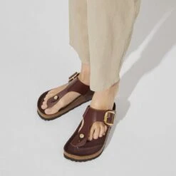 Birkenstock Gizeh Natural Leather Patent 21 Birkenstock Gizeh Natural Leather Patent -Urban Stride Shop 1021477 detail 8