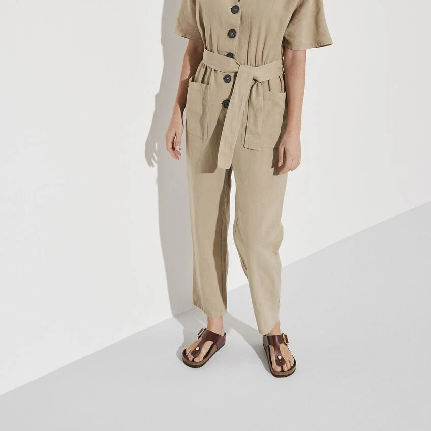 Birkenstock Gizeh Natural Leather Patent 5 Birkenstock Gizeh Natural Leather Patent - Image 3