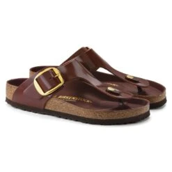 Birkenstock Gizeh Natural Leather Patent 18 Birkenstock Gizeh Natural Leather Patent -Urban Stride Shop 1021477 pair