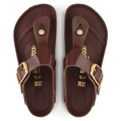 Birkenstock Gizeh Natural Leather Patent 17 Birkenstock Gizeh Natural Leather Patent -Urban Stride Shop 1021477 top