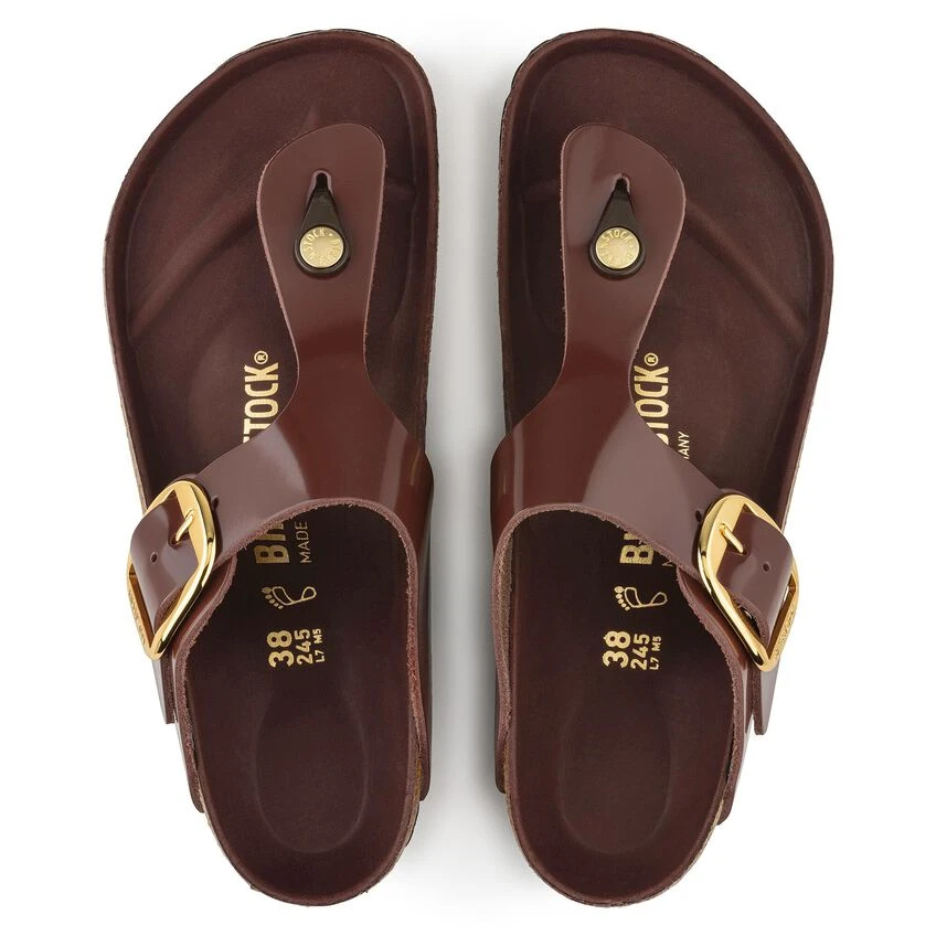 Birkenstock Gizeh Natural Leather Patent 8 Birkenstock Gizeh Natural Leather Patent - Image 6