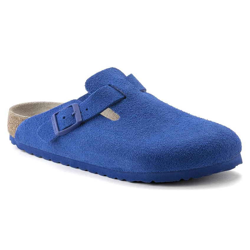 Birkenstock Boston Suede Leather Ultra Blue 4 Birkenstock Boston Suede Leather Ultra Blue - Image 2