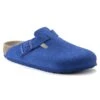 Birkenstock Boston Suede Leather Ultra Blue -Urban Stride Shop 1022556