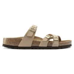 Birkenstock Franca Nubuck Leather 18 Birkenstock Franca Nubuck Leather -Urban Stride Shop 1022956 side