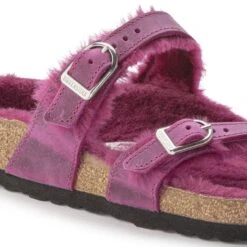 Birkenstock Mayari Shearling Oiled Leather -Urban Stride Shop 1023199 detail 1
