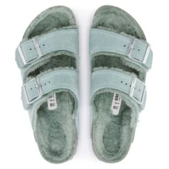 Birkenstock Arizona Shearling Suede Leather 17 Birkenstock Arizona Shearling Suede Leather -Urban Stride Shop 1023259 top