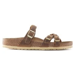 Birkenstock Franca Braid Oiled Leather 18 Birkenstock Franca Braid Oiled Leather -Urban Stride Shop 1024052 side