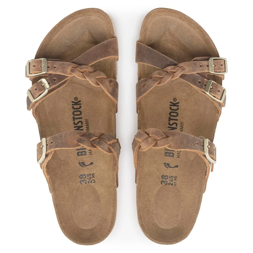 Birkenstock Franca Braid Oiled Leather 8 Birkenstock Franca Braid Oiled Leather - Image 6