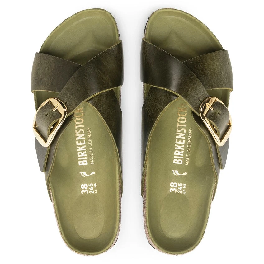 Birkenstock Siena Big Buckle Oiled Leather 8 Birkenstock Siena Big Buckle Oiled Leather - Image 6
