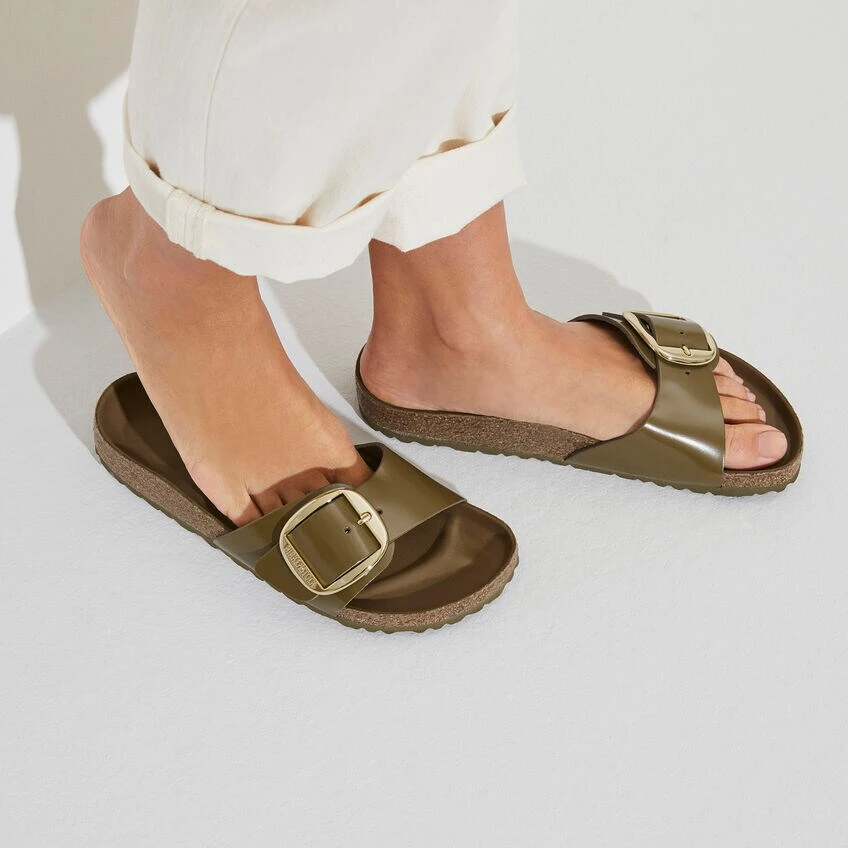 Birkenstock Madrid Natural Leather Patent 12 Birkenstock Madrid Natural Leather Patent - Image 10
