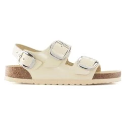 Birkenstock Milano Big Buckle Natural Leather Patent 18 Birkenstock Milano Big Buckle Natural Leather Patent -Urban Stride Shop 1024207 side