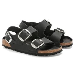 Birkenstock Milano Big Buckle Oiled Leather -Urban Stride Shop 1024943 pair