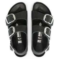 Birkenstock Milano Big Buckle Oiled Leather -Urban Stride Shop 1024943 top