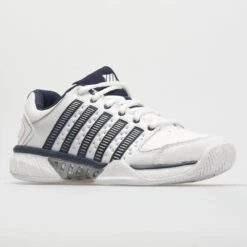K-Swiss Hypercourt Express Leather Men's White/Navy/Silver 12 K-Swiss Hypercourt Express Leather Men's White/Navy/Silver -Urban Stride Shop 113347 5