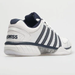 K-Swiss Hypercourt Express Leather Men's White/Navy/Silver 13 K-Swiss Hypercourt Express Leather Men's White/Navy/Silver -Urban Stride Shop 113347 6