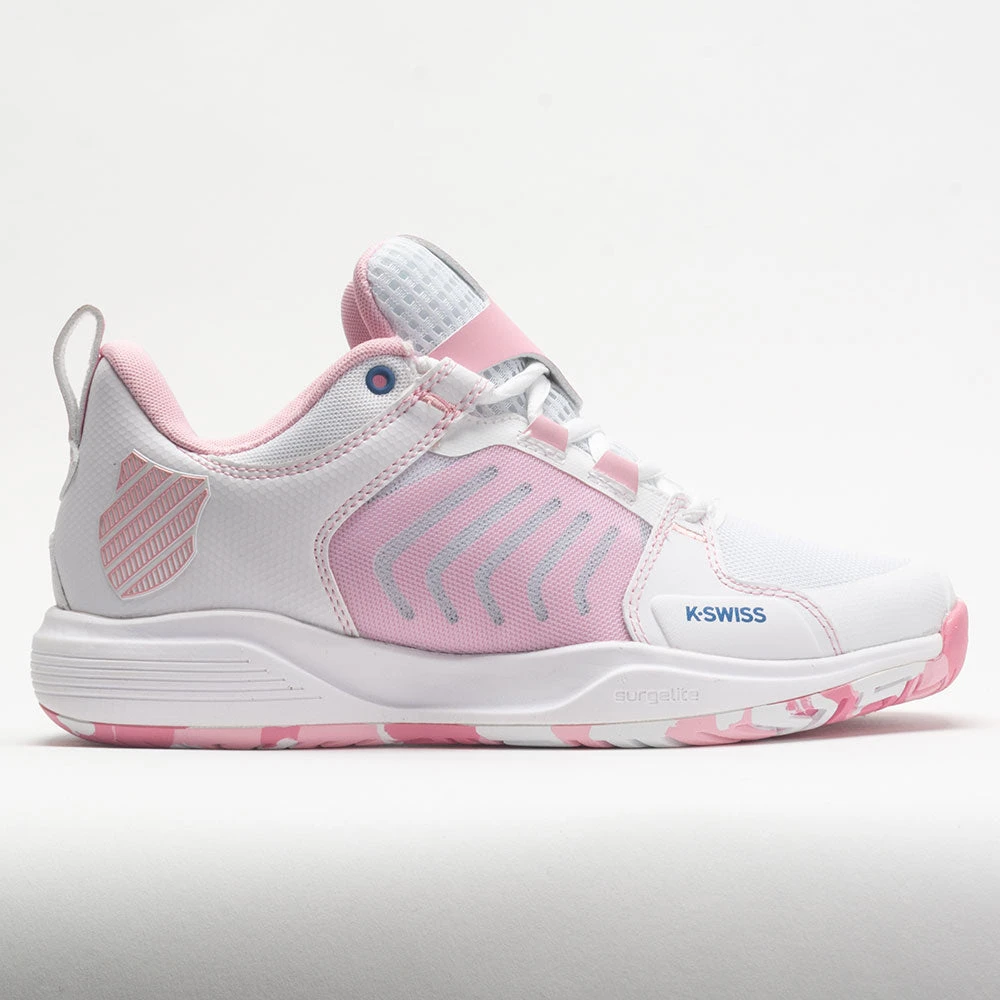 K-Swiss Ultrashot Team Women's White/Orchid Pink/Star Sapphire 3 K-Swiss Ultrashot Team Women's White/Orchid Pink/Star Sapphire