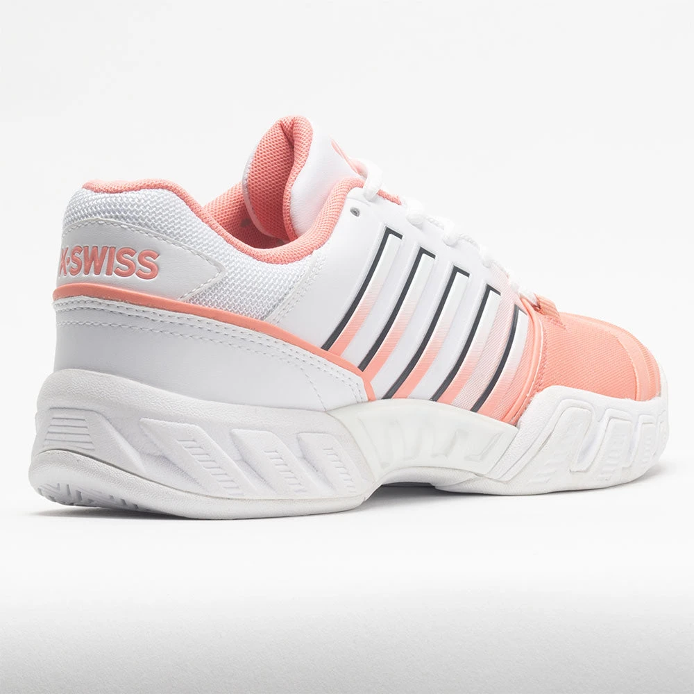 K-Swiss Bigshot Light 4 Women's Peach Amber/White/Asphalt 8 K-Swiss Bigshot Light 4 Women's Peach Amber/White/Asphalt - Image 6