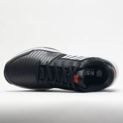 K-Swiss Court Express Men's Jet Black/White/Spicy Orange 10 K-Swiss Court Express Men's Jet Black/White/Spicy Orange -Urban Stride Shop 116677 2