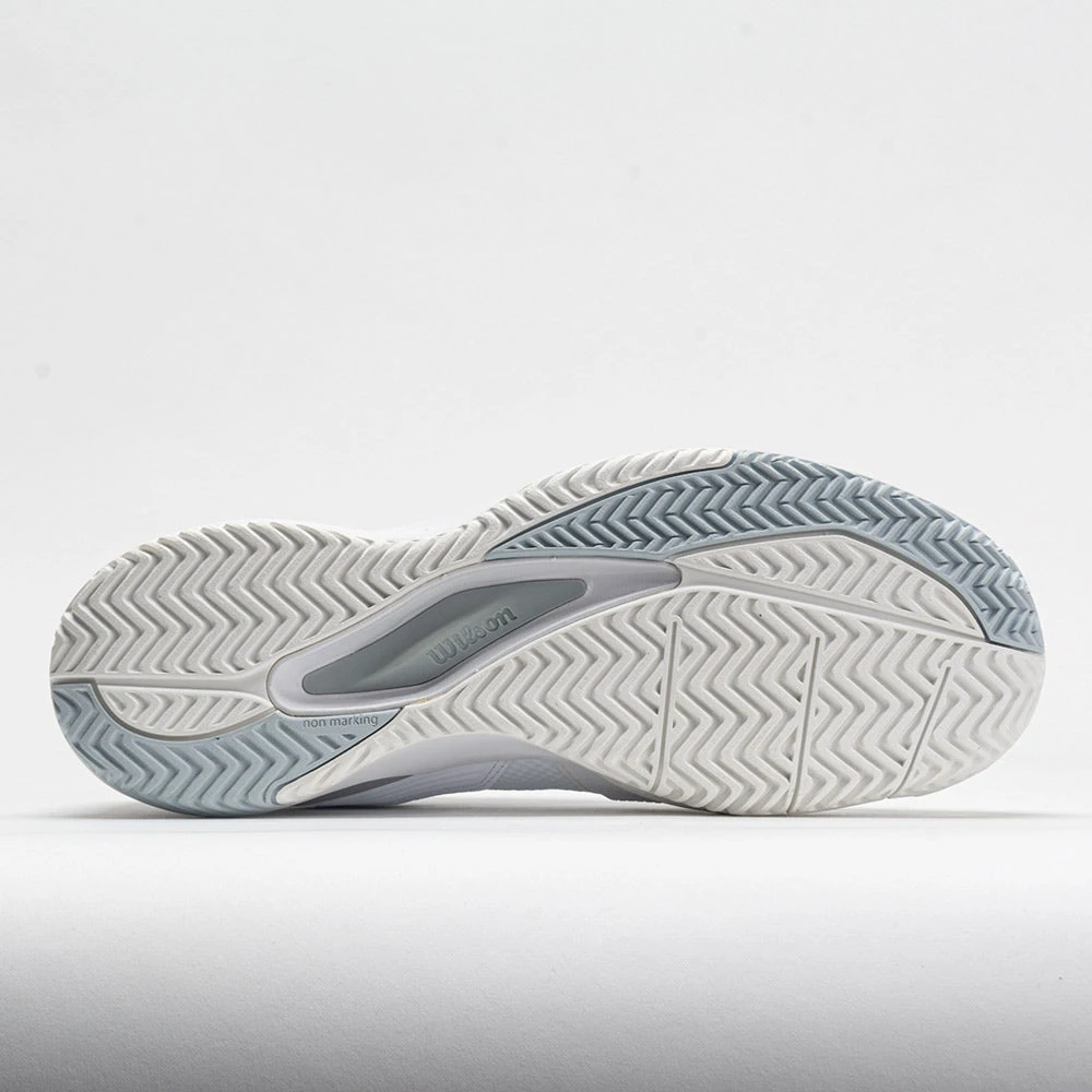 Wilson Rush Pro Ace Men's White/White/Pearl Blue 6 Wilson Rush Pro Ace Men's White/White/Pearl Blue - Image 4