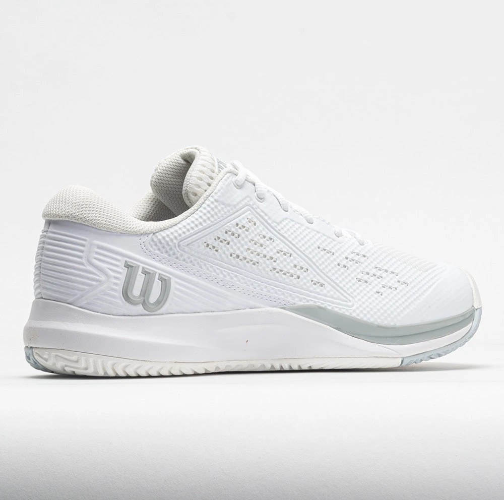 Wilson Rush Pro Ace Men's White/White/Pearl Blue 8 Wilson Rush Pro Ace Men's White/White/Pearl Blue - Image 6