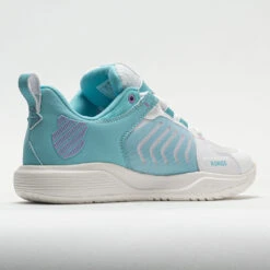 K-Swiss Ultrashot Team Women's Brilliant White/Angel Blue/Sheer Lilac -Urban Stride Shop 116903 6