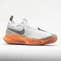 Nike React Vapor NXT Men's White/Khaki/Light Bone/Orange Trance -Urban Stride Shop 116991 5