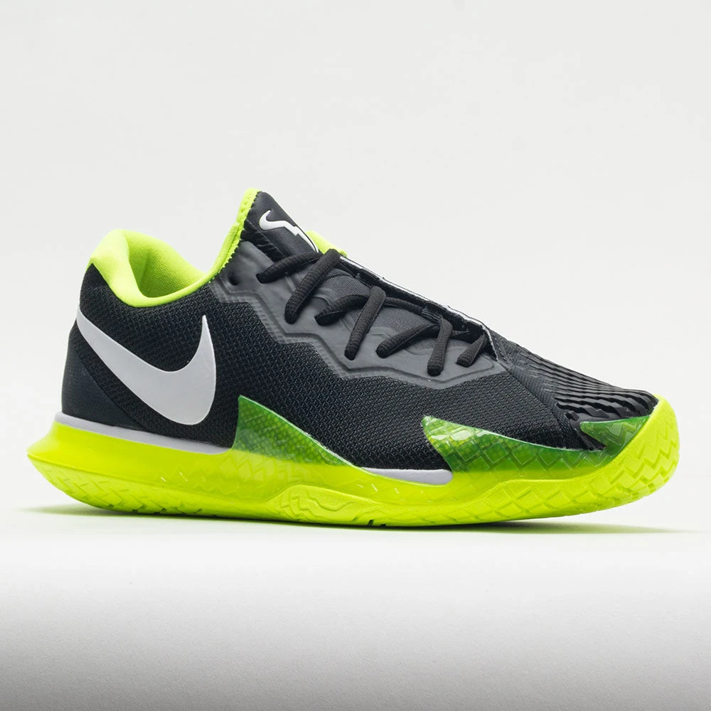 Nike Zoom Vapor Cage 4 Rafa Men's Off Noir/White/Volt 7 Nike Zoom Vapor Cage 4 Rafa Men's Off Noir/White/Volt - Image 5