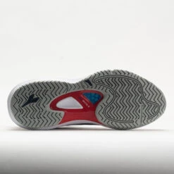 Diadora Blushield Fly 4+ Men's White/Blue Corsair/Fiery Red -Urban Stride Shop 117031 4